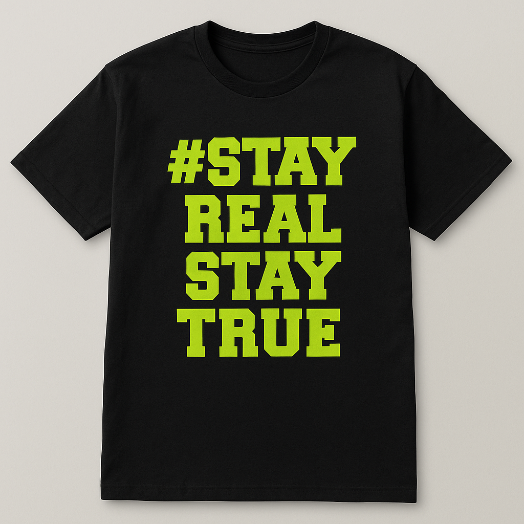 #SRST - Black and Neon Yellow